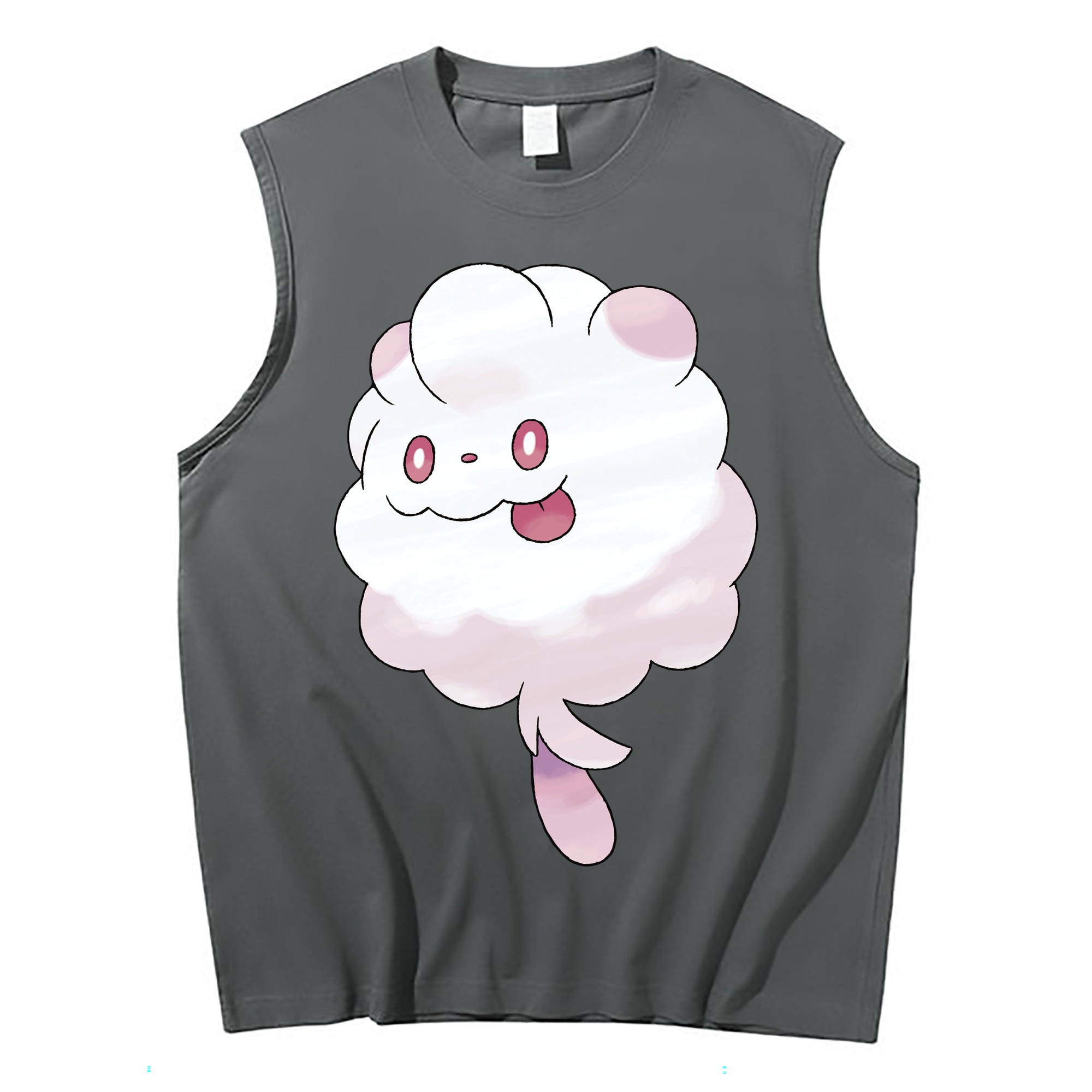 （画像用） ポケットモンスター Pokémon コットン100％タンクトップ（フロントプリント）